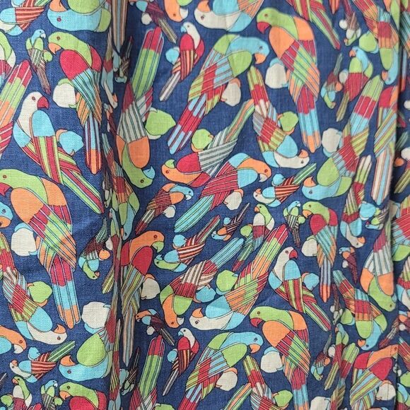 TERRY LEWIS Parrot Print Skirt - Picture 2 of 8